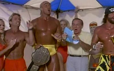 Hogan, Savage, Flair And Vader Take Over Baywatch For A Rowdy WCW ‘Bash At The Beach’