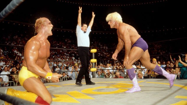 This Day in 1994, Hulk Hogan wrestled Ric Flair In One the Biggest Matches in - Hulk Hogan