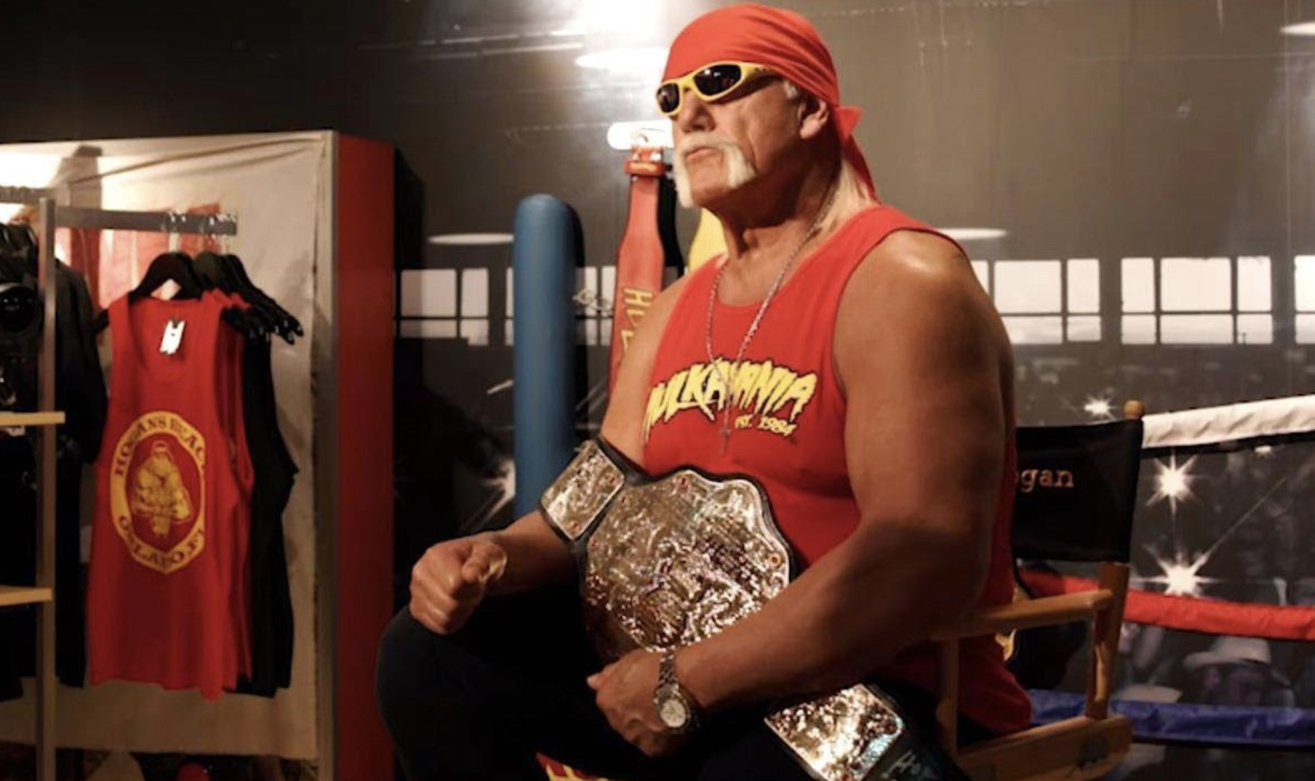 Hulk Hogan with Belt